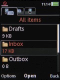 Screenshots of Sony Ericsson W910 Walkman