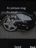 Screenshots of Sony Ericsson W890