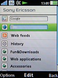 Sony Ericsson W980