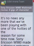 Sony Ericsson W995