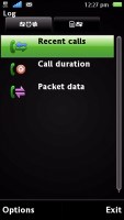Sony Ericsson Satio screenshot