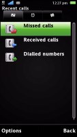 Sony Ericsson Satio screenshot