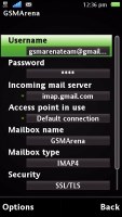 Sony Ericsson Satio screenshot