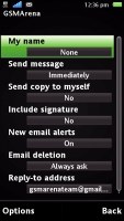 Sony Ericsson Satio screenshot
