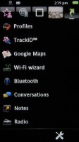 Sony Ericsson Satio screenshot
