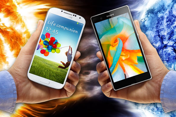 Galaxy S4 vs. Xperia Z