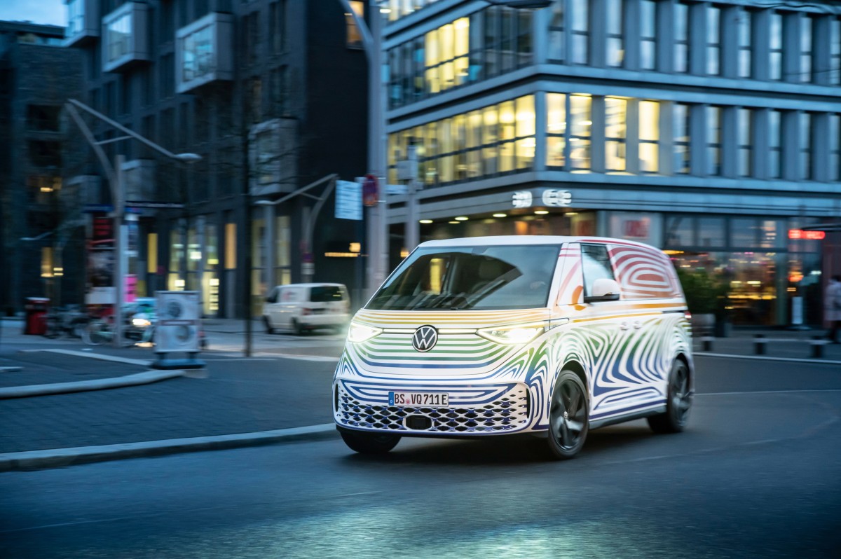 VW teases the ID. Buzz van, which will be fully unveiled on March 9