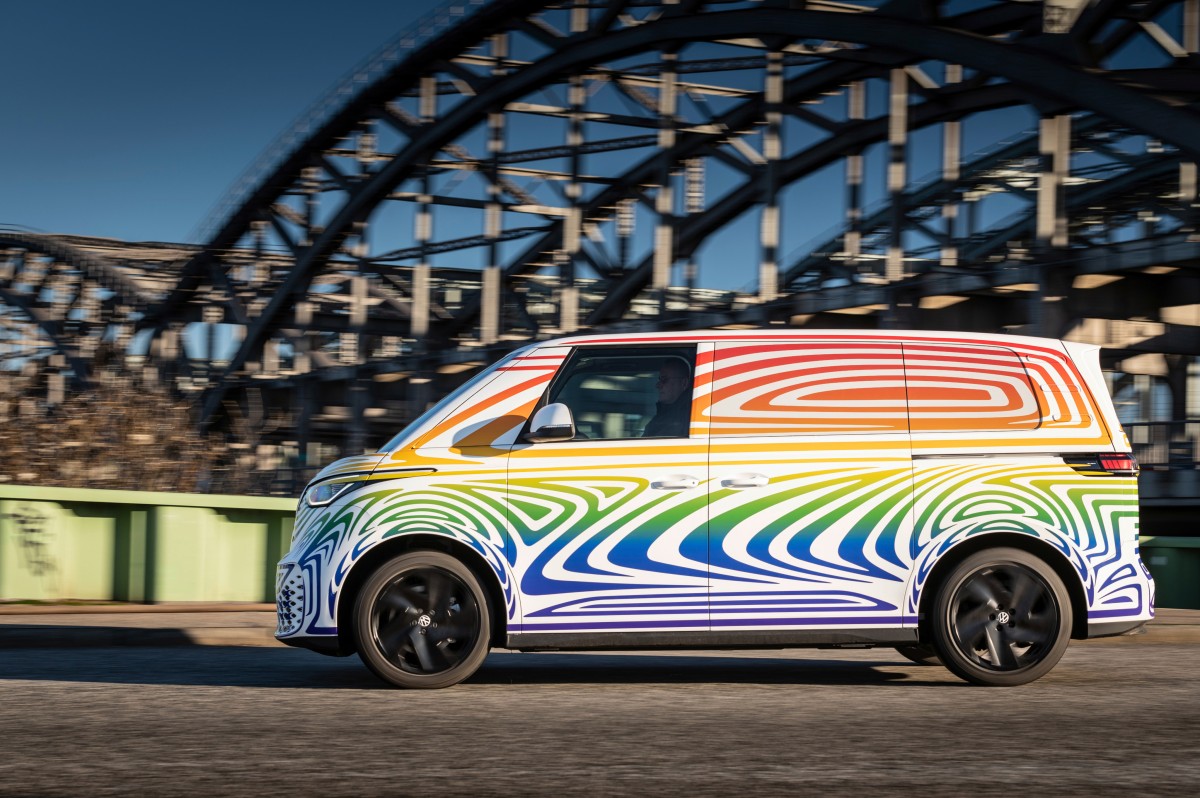 VW teases the ID. Buzz van, which will be fully unveiled on March 9