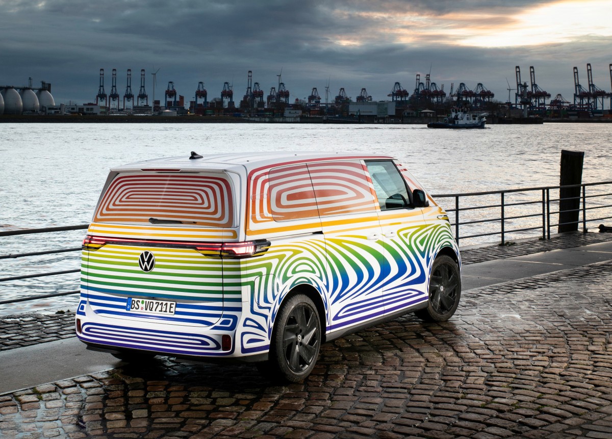 VW teases the ID. Buzz van, which will be fully unveiled on March 9