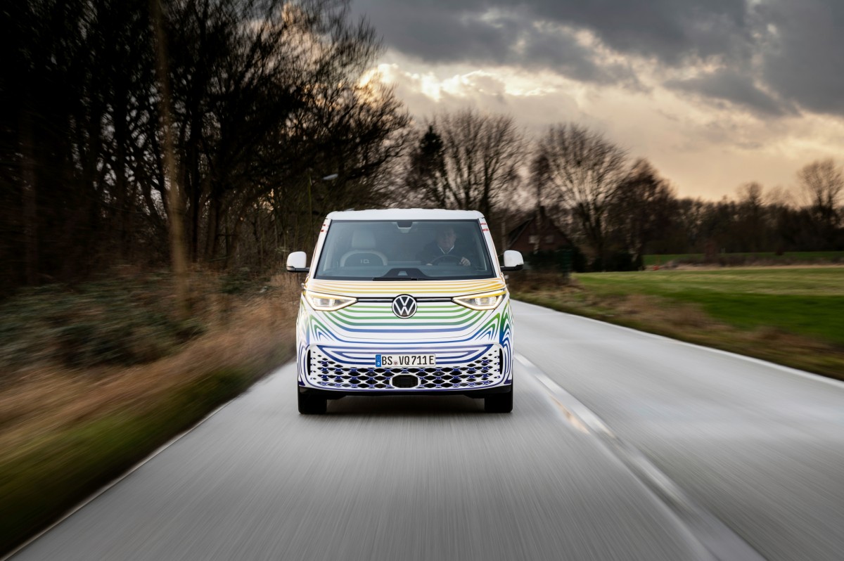 VW teases the ID. Buzz van, which will be fully unveiled on March 9