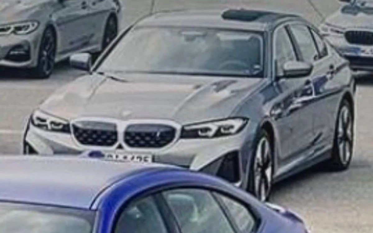 The new BMW i3 sedan live image leaks
