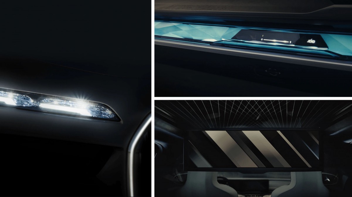 BMW shares first details about i7 - coming on April 20