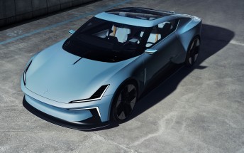 Polestar O2 is a stunning sports roadster concept with a built-in drone