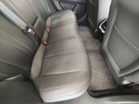 The dash and the rear seats