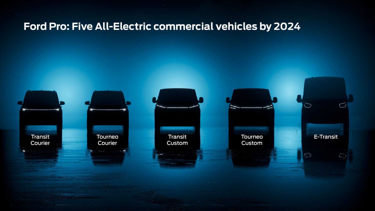 Ford will unveil new electric Tourneo van