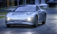 The Mercedes-Benz Vision EQXX made the 1000km journey on a single charge