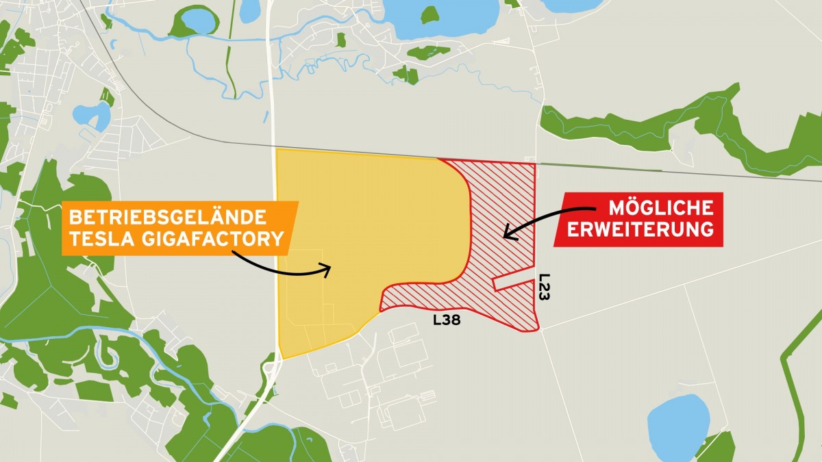 Tesla wants to expand Giga Berlin by 30% with new land purchase
