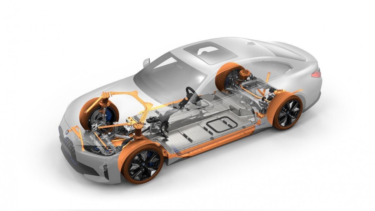 BMW i4 uses the multi-platform CLAR