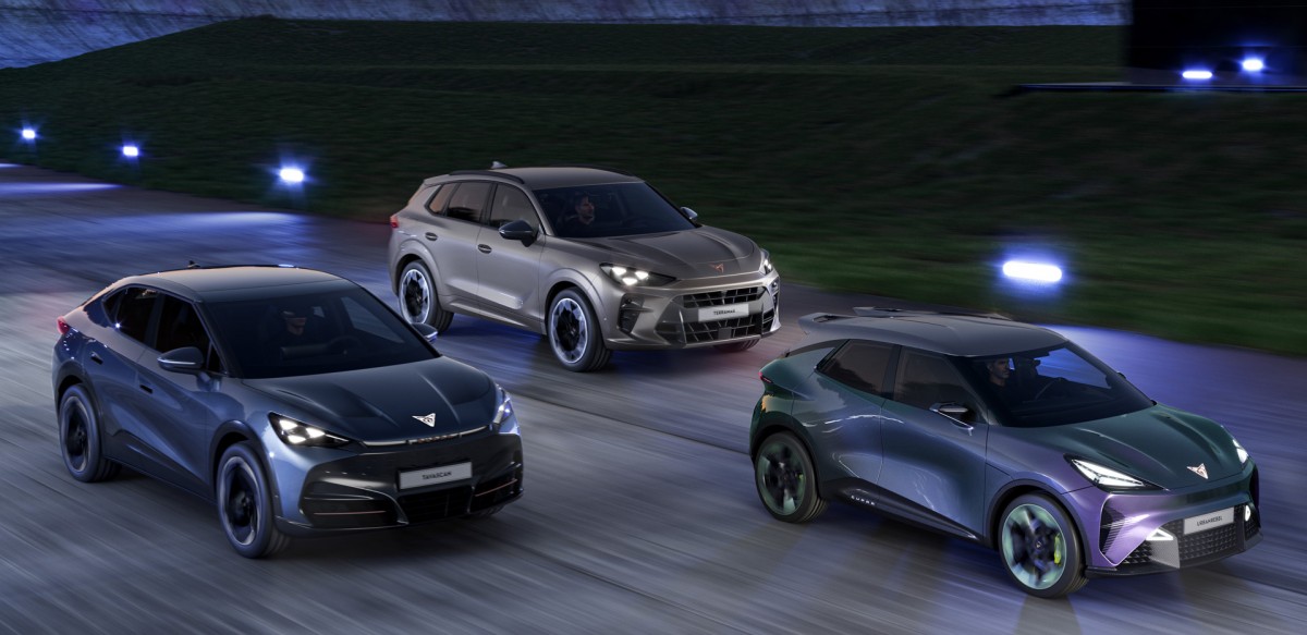 Three new models from Cupra