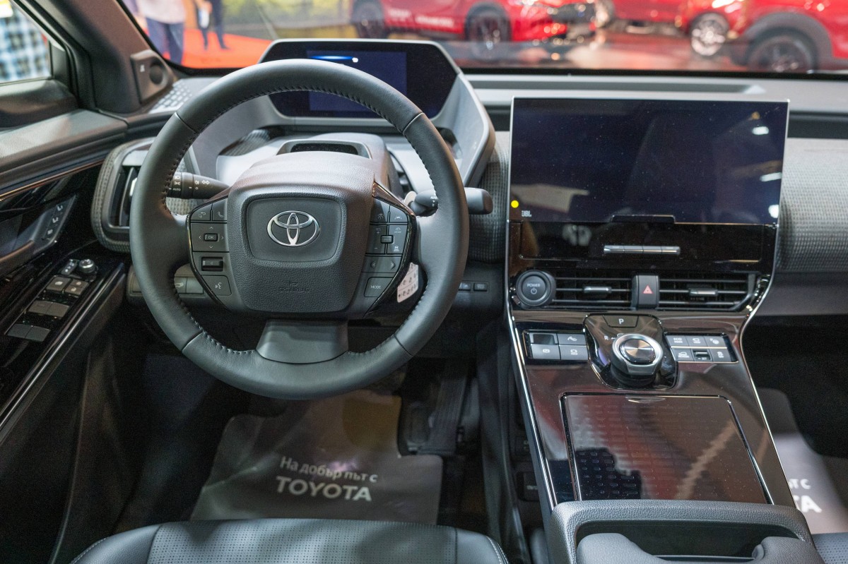 Toyota bZ4X interior