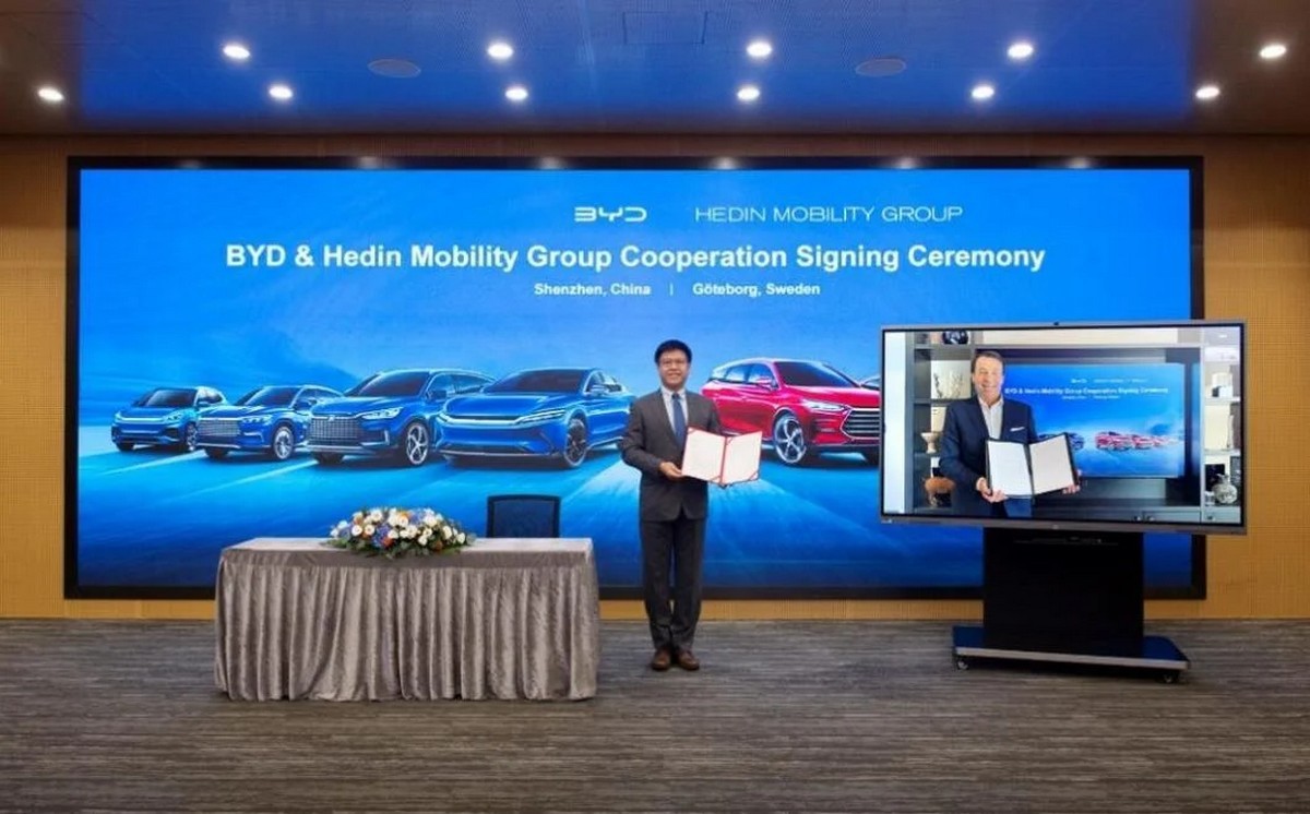 BYD expands into Germany and Sweden with first vehicles delivered by the end of the year