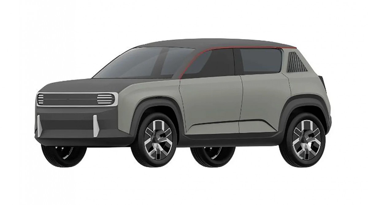 Trademark registration image shows the upcoming Renault 4