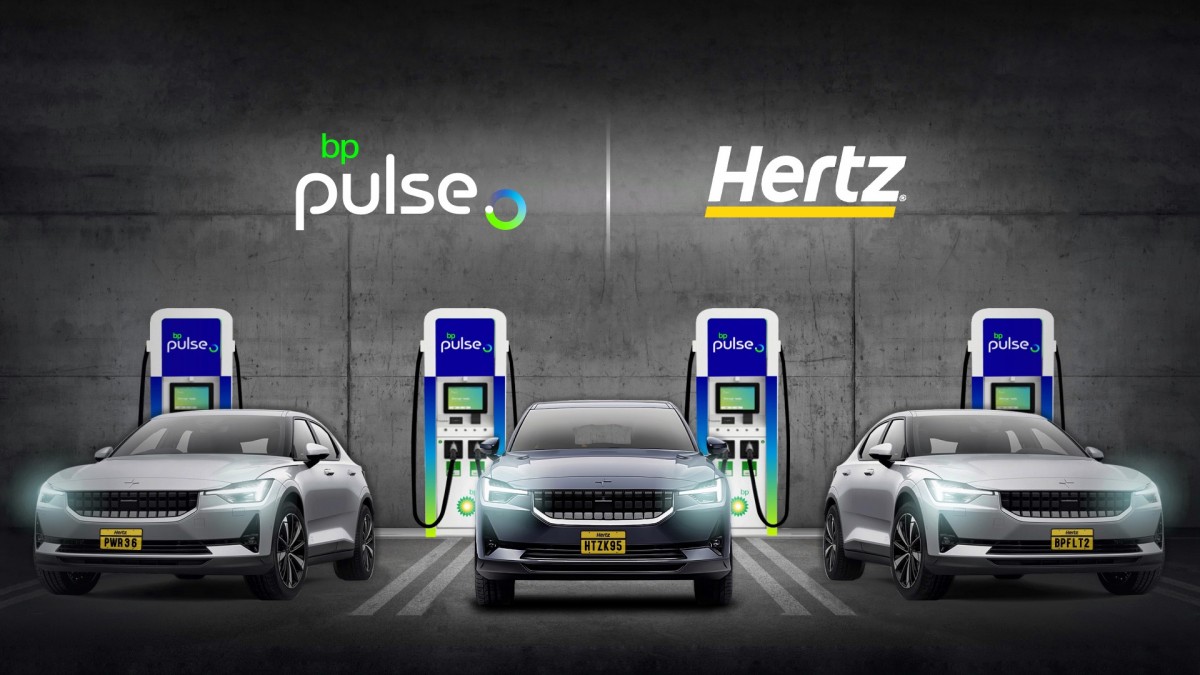 Hertz and BP Pulse will build EV charging network in the US