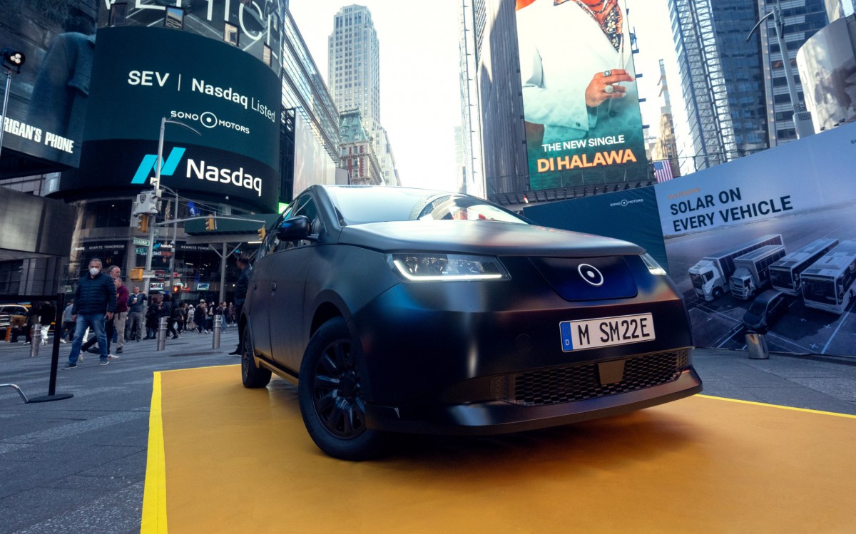 Sono Motors showcases the Sion affordable solar EV in the US