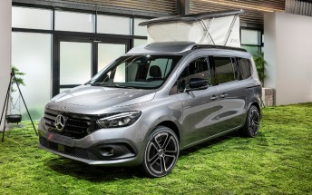 Mercedes EQT Marco Polo is a small electric camper with 280 km range