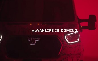 Winnebago teases an electric camper van