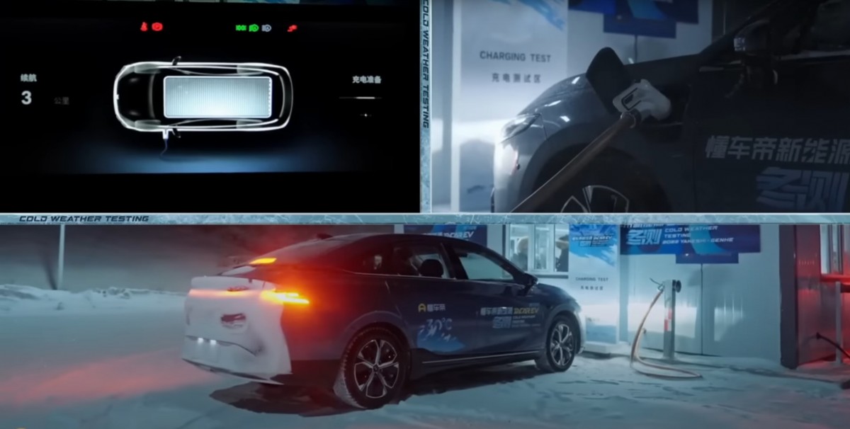 Another winter test shows that EVs lose about half their range in the cold