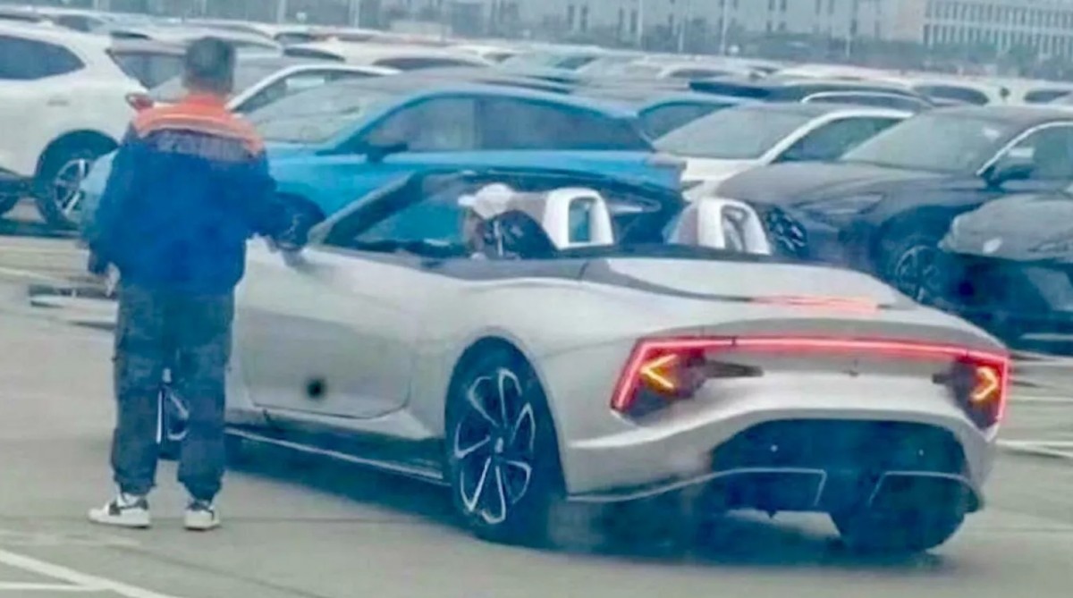 First sighting of MG Cyberster