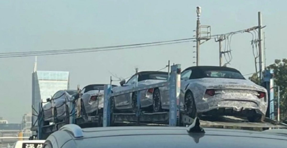 First sighting of MG Cyberster