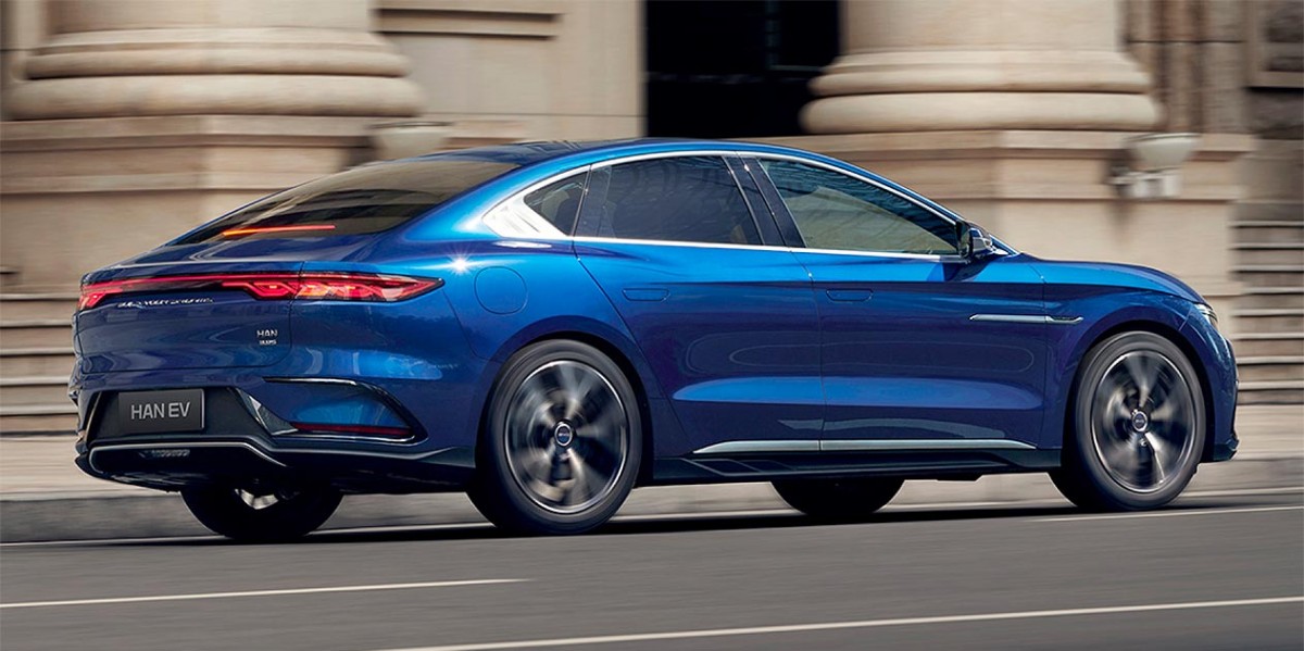 BYD is leading the BEV sales in China