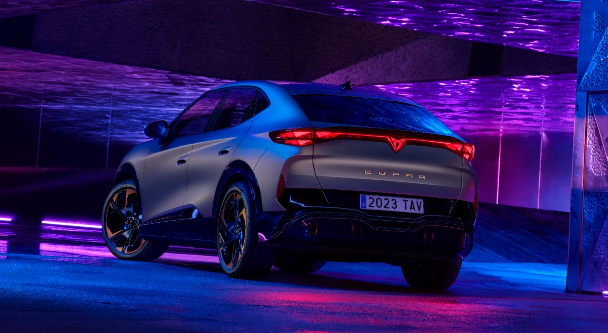 Cupra Tavascan premiers with the new 340 hp VW GTX powertrain