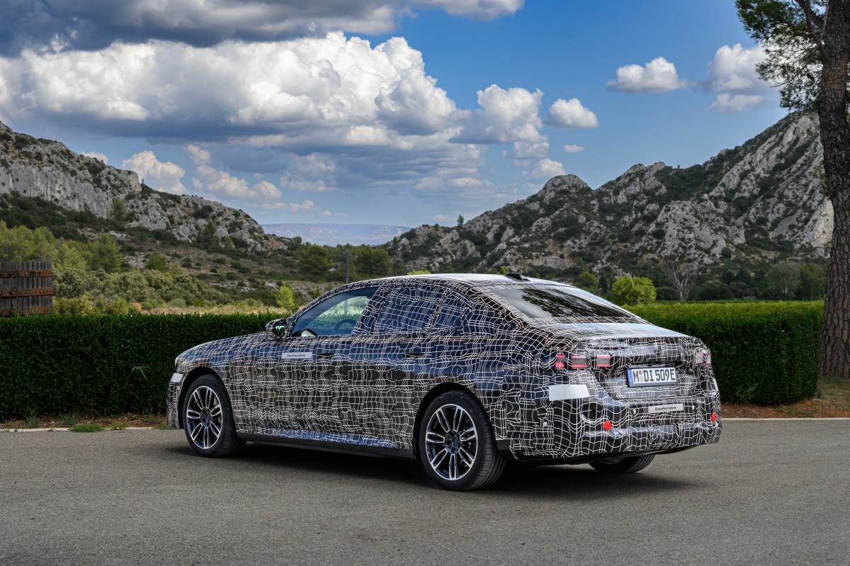 Electric BMW i5 undergoes final tuning before the world premiere