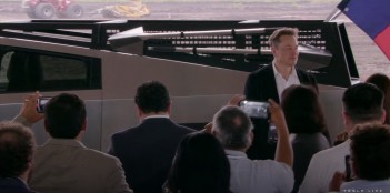 The Cybertruck tool rack