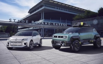 Exclusive Renault 5 Prototype heading to Roland Garros