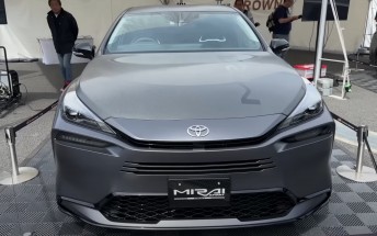 Toyota showcases hydrogen powered Mirai Sport Concept