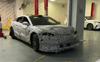 BYD's Yangwang luxury electric sedan spotted for the first time