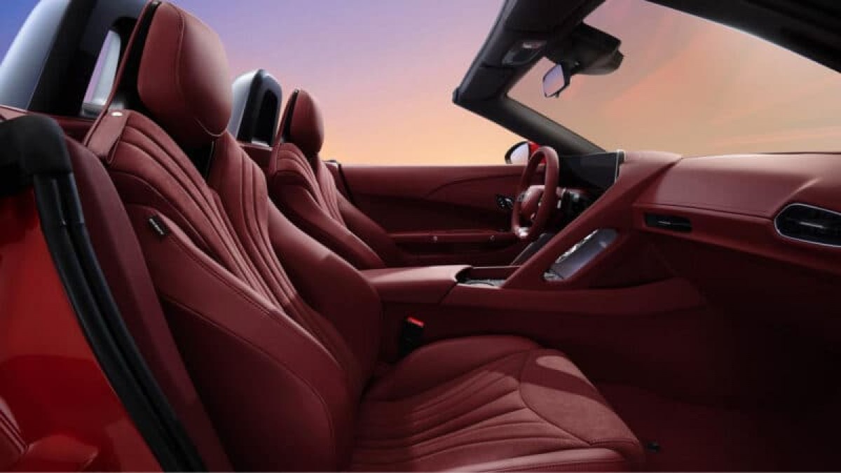 First look inside - MG unveils Cyberster's striking interior