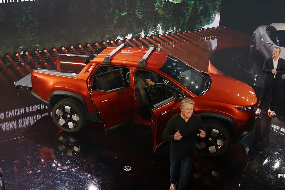2025 Fisker Alaska electric pickup truck debuts
