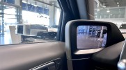 Regular mirrors pale in comparison with the optional digital ones, which look truly futuristic.