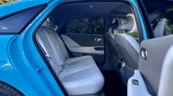 Rear passengers get more door storage, as well as two more USB-C charge ports.
