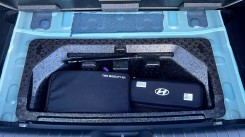 The trunk of the Ioniq 6 is not great in terms of size.