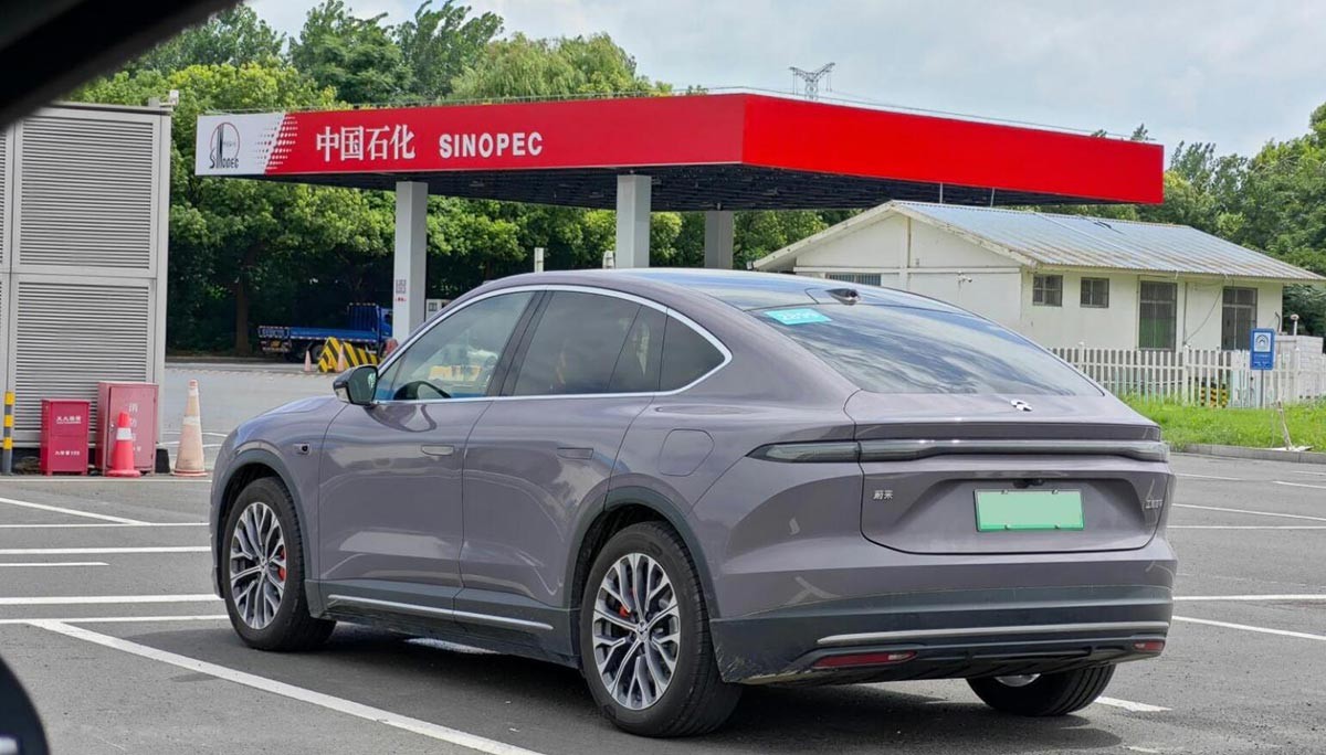 The new Nio EC6 appears in new photos signaling nearing launch