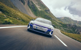 Audi RS e-tron GT Ice Race celebrates 40 years of Audi Sport GmbH