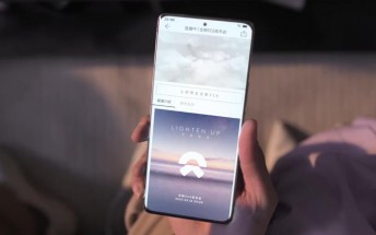 First images of Nio's new phone launching on September 21