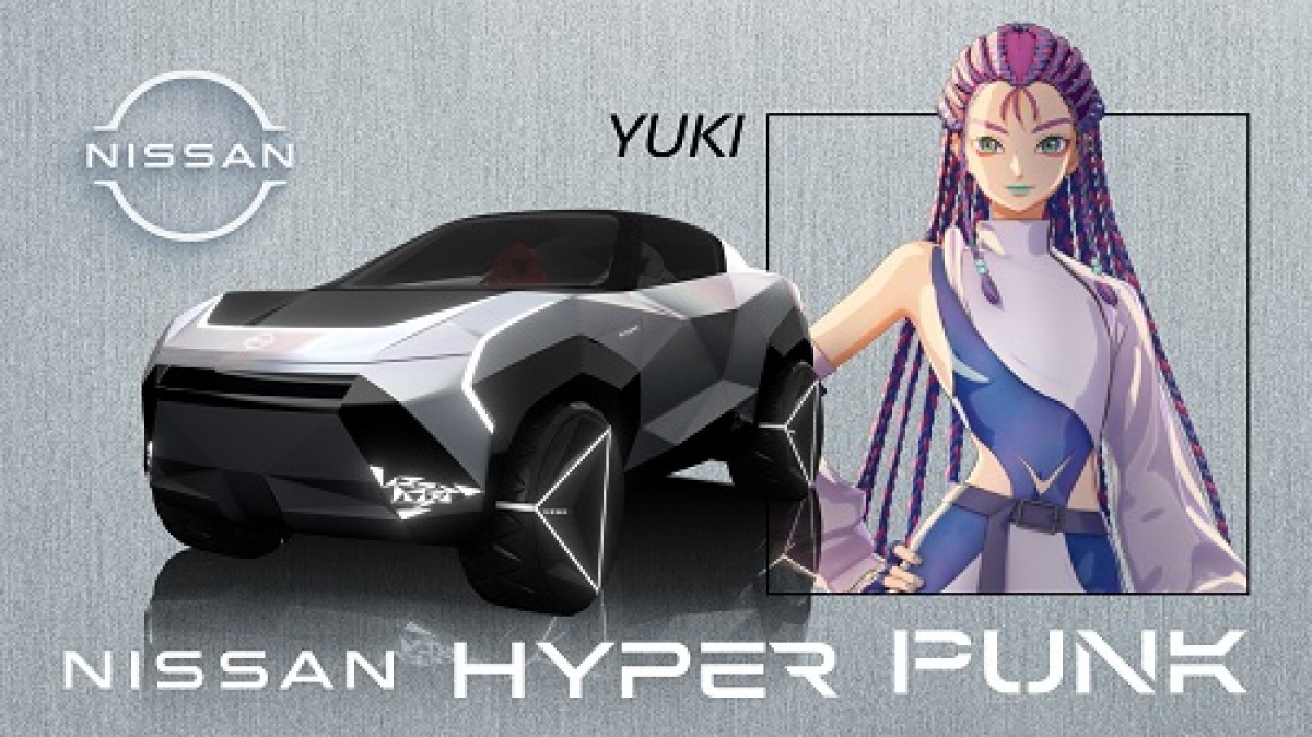Nissan Hyper Punk Concept is a digital dream for the modern creators