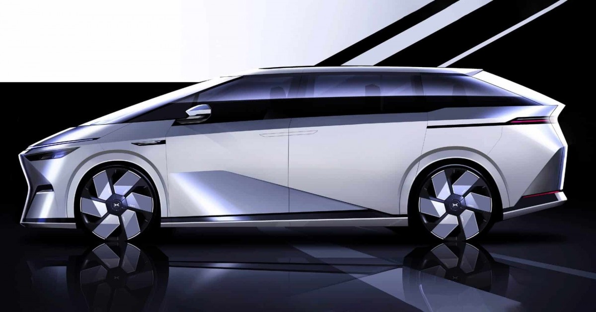 XPeng shows the X9 MPV days before its official debut